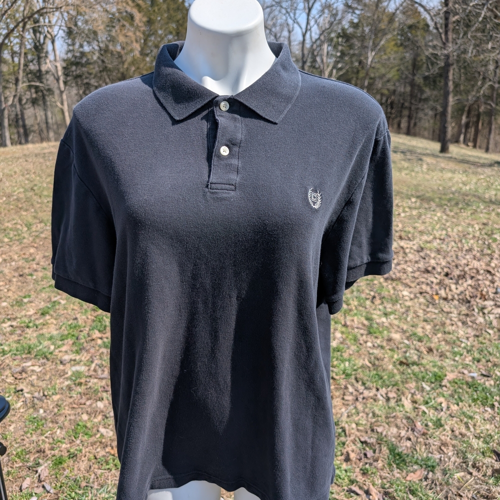 Chap's Black Polo Shirt